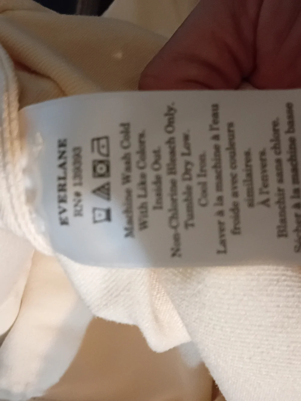 Everlane Relaxed Button-Down Shirt in Soft Cream